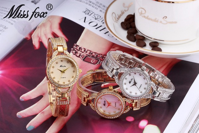 Złote zegarki Panna Lisa Retro marki biżuterii z bransoletką damską Relogio Femino Montre - Wianko - 9