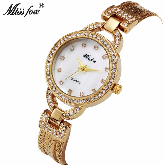 Złote zegarki Panna Lisa Retro marki biżuterii z bransoletką damską Relogio Femino Montre - Wianko - 3