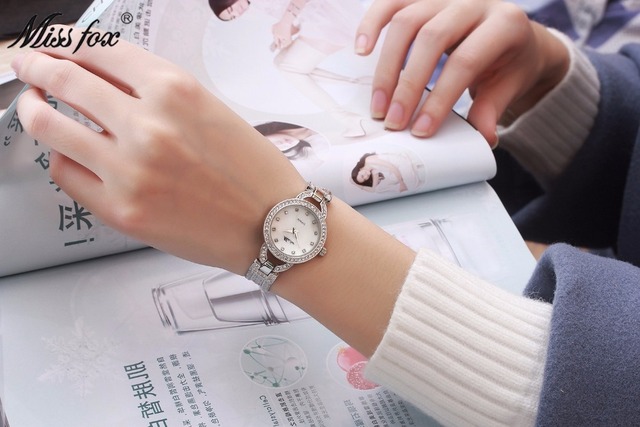 Złote zegarki Panna Lisa Retro marki biżuterii z bransoletką damską Relogio Femino Montre - Wianko - 8