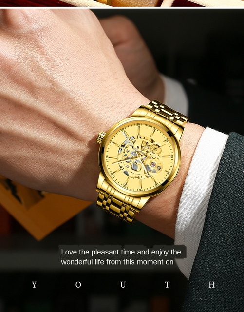 FNGEEN Sport Luminous męskie zegarki 2020, marka luksusowa, stalowa koperta, kwarcowy mechanizm, wodoodporny, duża tarcza, Relogio Masculino - Wianko - 14