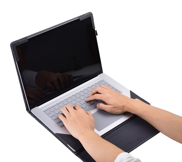 Laptopowa skrzynka pokrywa do Lenovo Yoga 9i 15/Yoga 9 15IMH5 15.6 - ochronna torba na notebooka z klawiaturą skórzaną - prezent - Wianko - 5