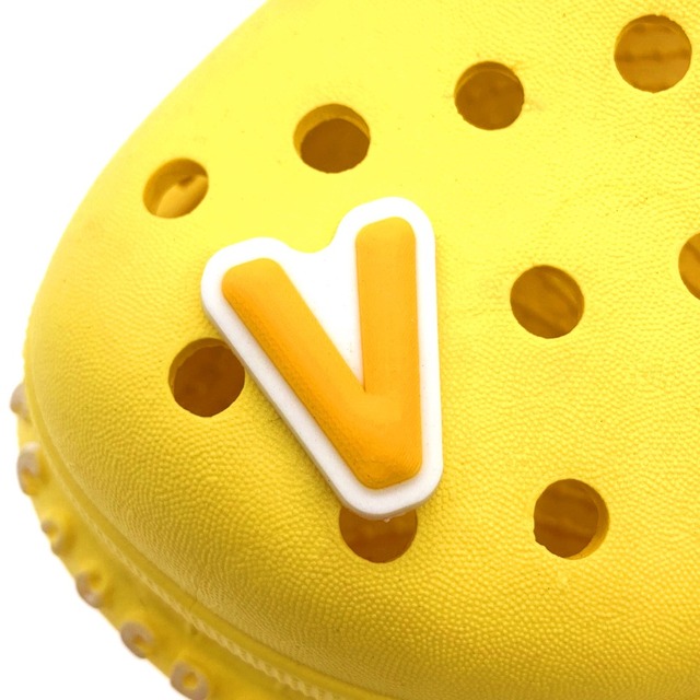 Kolorowe litery ikona z silikonu do dekoracji butów Croc dla dzieci - Wianko - 32