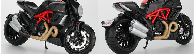 Motocykl zabawkowy Ninja H2R CBR600RR YZF-R1 1:12 - model samochodzik do wyścigów - Wianko - 55