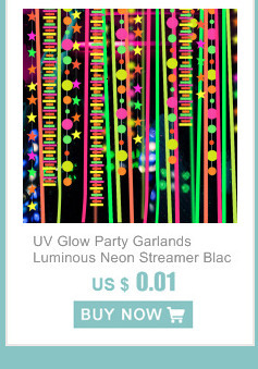 Czarny lampa światła UV Dot Neon - fluorescencyjne, reaktywne balony z zestawem girland świecących w ciemności - idealne na urodziny i wesele - Wianko - 11