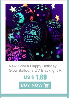 Czarny lampa światła UV Dot Neon - fluorescencyjne, reaktywne balony z zestawem girland świecących w ciemności - idealne na urodziny i wesele - Wianko - 8