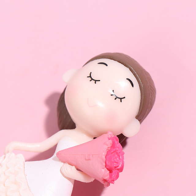 Figurka miniaturowa Romantyczny Kochanek Marry Me - prezent na Walentynki, dekoracja ogrodowa - Wianko - 7