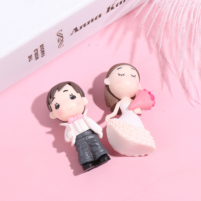 Figurka miniaturowa Romantyczny Kochanek Marry Me - prezent na Walentynki, dekoracja ogrodowa - Wianko - 5