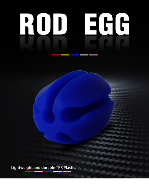 Wędka wielofunkcyjna JK Rod Egg do ochrony wędkarskiej na różne rozmiary prętów - Wianko - 1