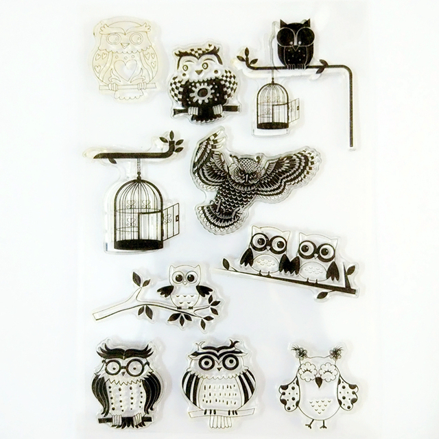 Silikonowe przezroczyste znaczki do księgi gości YINISE - dekoracja DIY, tłoczenie, folder, craft (11*16cm) - Wianko - 3