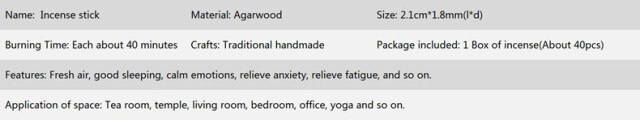 Kadzidełka drzewa sandałowego Agarwood PINNY z Wietnamu w aromatycznym kiju do jogi i uspokajania nerwów - pomoce snu - Wianko - 12