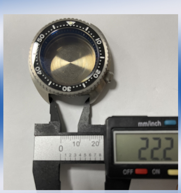 Osłonka na zegarek Seiko skx007 / 009, przekształcona wodoodporna osłona z żółwim wzorem, ceramiczną ramką i szkiełkiem, ruch NH35/NH36 - Wianko - 20