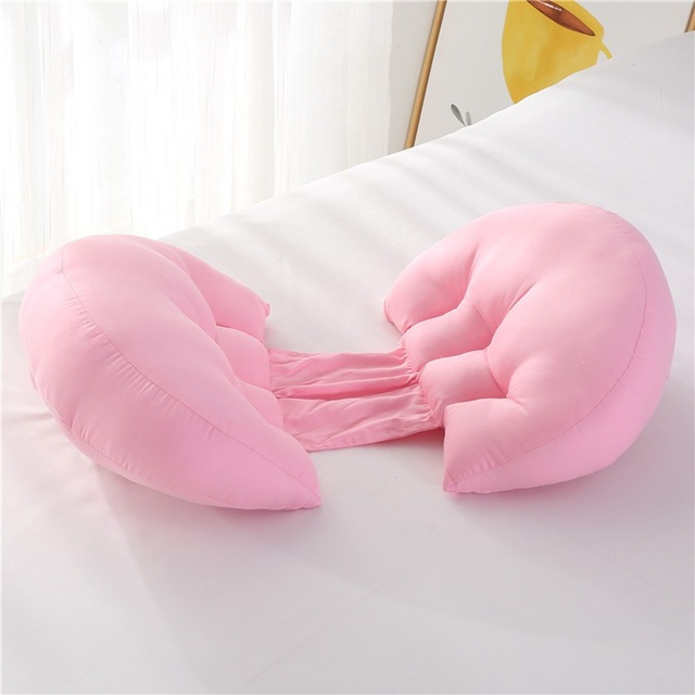 Poduszka półkole ciążowa dla kobiet w ciąży Side Sleeping - Wianko - 15