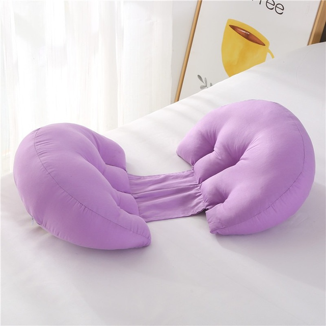 Poduszka półkole ciążowa dla kobiet w ciąży Side Sleeping - Wianko - 21