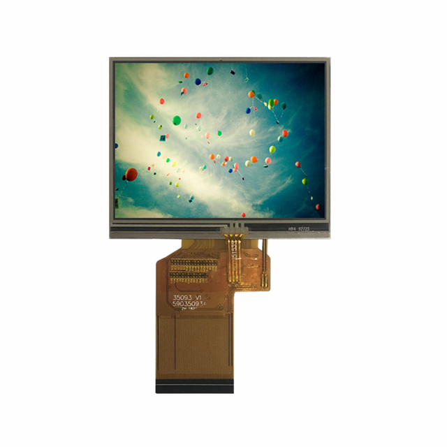 Ekrany LCD i panele do tabletów: 3.5 calowy wyświetlacz TFT LCD IPS 320*240, jasny, pojemnościowy panel dotykowy, szeroki zakres temperatury, LQ035NC111 - 100% kompatybilny - Wianko - 23