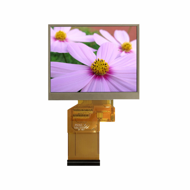 Ekrany LCD i panele do tabletów: 3.5 calowy wyświetlacz TFT LCD IPS 320*240, jasny, pojemnościowy panel dotykowy, szeroki zakres temperatury, LQ035NC111 - 100% kompatybilny - Wianko - 2