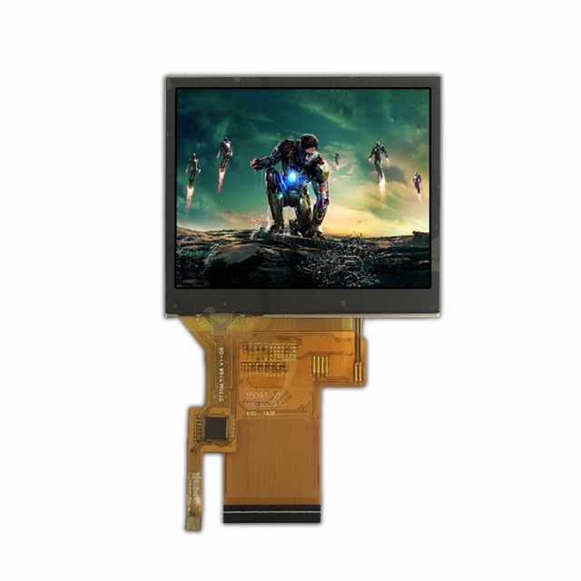 Ekrany LCD i panele do tabletów: 3.5 calowy wyświetlacz TFT LCD IPS 320*240, jasny, pojemnościowy panel dotykowy, szeroki zakres temperatury, LQ035NC111 - 100% kompatybilny - Wianko - 10