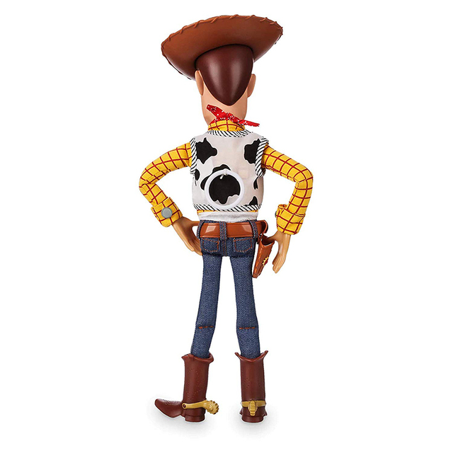 Figurki akcji z serii oryginalnych Disney Pixar Toy Story 4: Talking Woody, Jessie, Buzz Lightyear, Bo Peep - edukacyjne zabawki dla dzieci - Wianko - 3