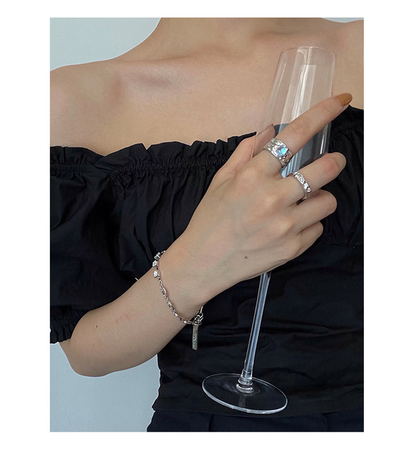 Pierścień VENTFILLE 925 ze srebra i cyrkonią - nowoczesne i eleganckie dodatki dla kobiet - Wianko - 8