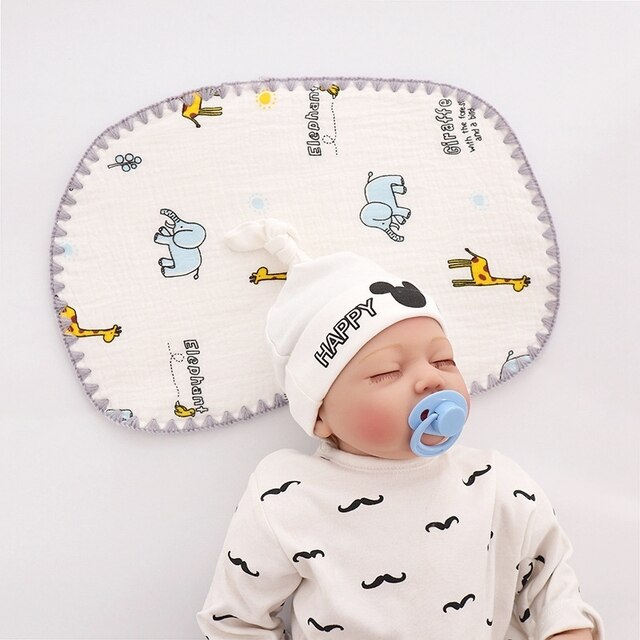 Poduszka Anti Roll dla niemowląt - kształtująca maluchowi doskonałą pozycję podczas snu, zapobiega płaskiej głowie i absorbuje pot - ochrona i komfort dla noworodka - Wianko - 11