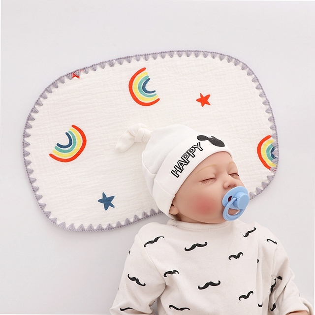 Poduszka Anti Roll dla niemowląt - kształtująca maluchowi doskonałą pozycję podczas snu, zapobiega płaskiej głowie i absorbuje pot - ochrona i komfort dla noworodka - Wianko - 8