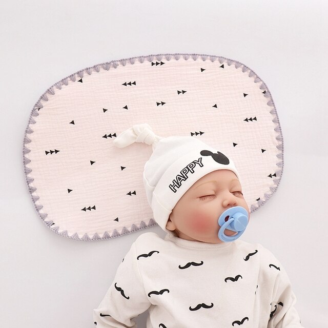 Poduszka Anti Roll dla niemowląt - kształtująca maluchowi doskonałą pozycję podczas snu, zapobiega płaskiej głowie i absorbuje pot - ochrona i komfort dla noworodka - Wianko - 10