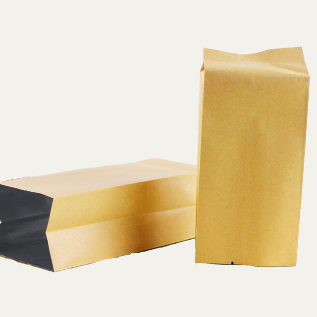 Torba papierowa Kraft 2021 ślub 100 sztuk 9x18cm 5 rozmiarów + folia aluminiowa i kieszenie na jedzenie - Wianko - 4