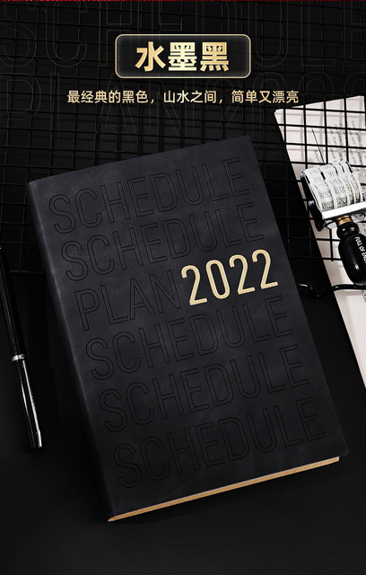 2022 Harmonogram Notebook - Kalendarz i dziennik planowania - jedna strona na dzień - Wianko - 17
