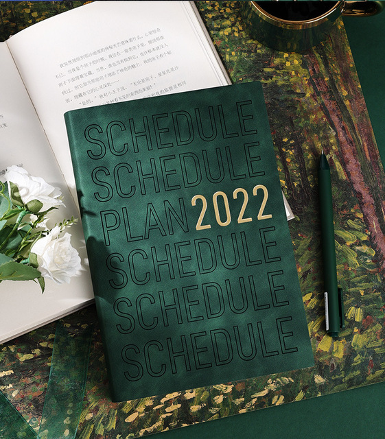 2022 Harmonogram Notebook - Kalendarz i dziennik planowania - jedna strona na dzień - Wianko - 20
