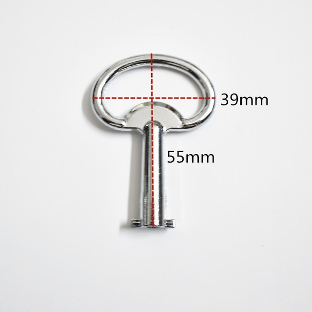 Uniwersalny zamek zwrotny do szafki elektrycznej - klucz blokujący, panelowy klucz imbusowy, trójkątny klucz kwadratowy, przemysłowy klucz do szafki ze stopu cynku - Wianko - 9