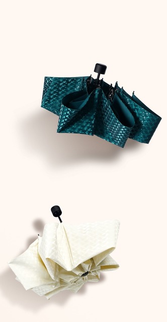 Parasol składany dla kobiet, ochrona przed deszczem i słońcem - Wianko - 13