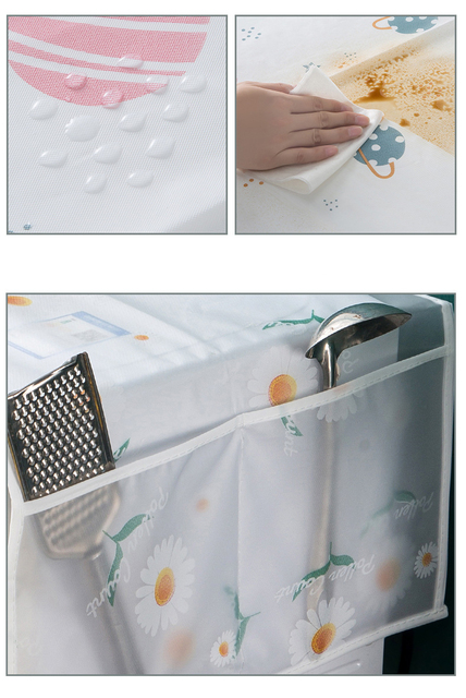 Dwie kieszonki osłony przeciwpyłowe wodoodporne torby na kuchenkę mikrofalową do przechowywania smaru - akcesoria kuchenne - Wianko - 7