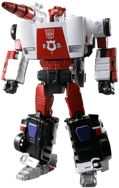 Transformator Takara Tomy czerwony Alert MP-14 - model postaci zabawki dla dzieci - Wianko - 1