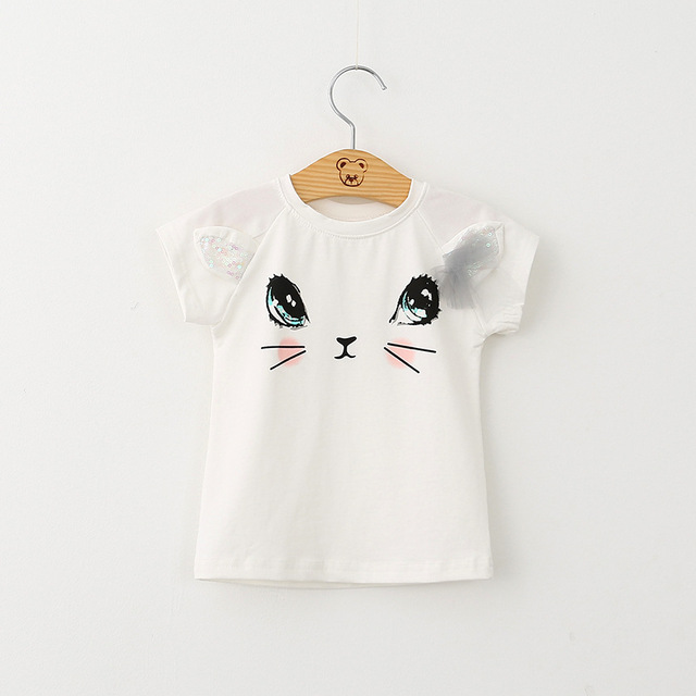 Zestaw dziecięcy: T-Shirt z motywem zwierzęcym i spódnica tiulowa - lato 2020 - Wianko - 26