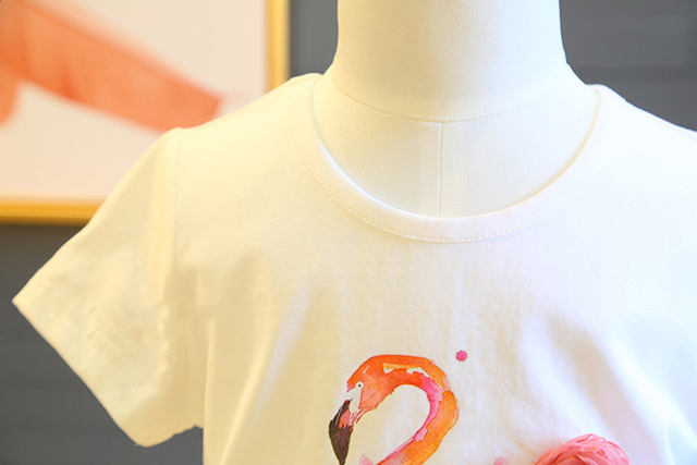 Zestaw dziecięcy: T-Shirt z motywem zwierzęcym i spódnica tiulowa - lato 2020 - Wianko - 19