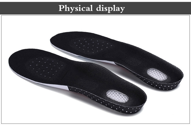 Wkładki ortopedyczne do butów z poduszkami pod łuk stopy, miękkie i wygodne, unisex (1 para) - idealne na camping, piesze wycieczki, plażę i sport - Wianko - 5