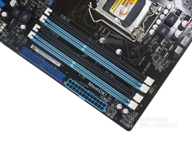 Płyta główna Asus P7P55 LX dla procesorów i3/i5/i7, gniazdo LGA 1156, obsługa DDR3 16G ATX UEFI BIOS - używana - Wianko - 9