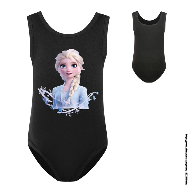 Dziecięcy strój kąpielowy mrożone Elsa Disney Kids jednoczęściowy - dla dziewczynek - Wianko - 13