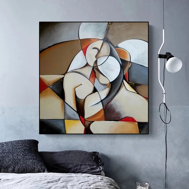 Kobietę abstrakcyjną - słynne malowidła i plakaty Picassa na płótnie - Wianko - 5