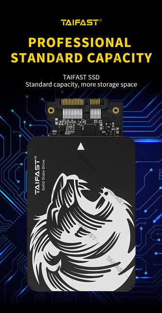 Dysk twardy SSD Taifast Sata3.0 - 2.5 cala, wewnętrzny, półprzewodnikowy, 120GB-1TB - Wianko - 9