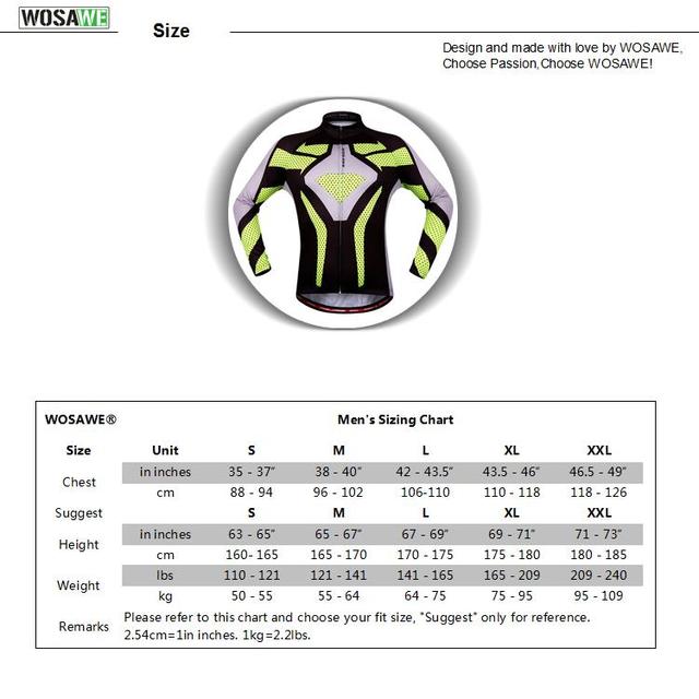 Koszulka rowerowa WOSAWE 2020 na długie rękawy do jazdy MTB - wiosna/lato - Wianko - 2
