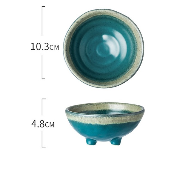 Kreatywne ceramiczne małe talerze w stylu japońskim w kształcie kwiatu - Wianko - 13
