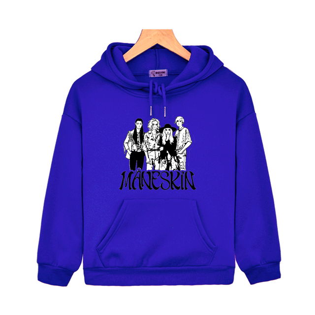 Bluza dziecięca Maneskin rock band Anime Initial D Drift - niebieska/bluza z kapturem/bluza dziecięca/trendy bluza dziecięca/rock band bluza dziecięca/anime initial D drift bluza dziecięca - Wianko - 12