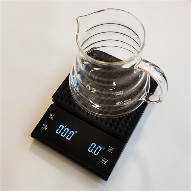 Inteligentna waga kuchenna USB Charging Hand Coffee z funkcją odliczania czasu prażenia, wodoodporna - Wianko - 21