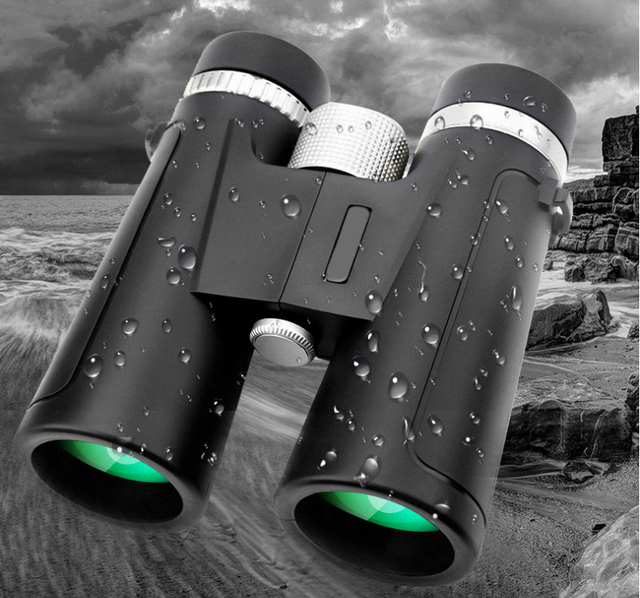 Wodoodporna lornetka 12x42 - wysoka moc i profesjonalny teleskop do polowania - Wianko - 5