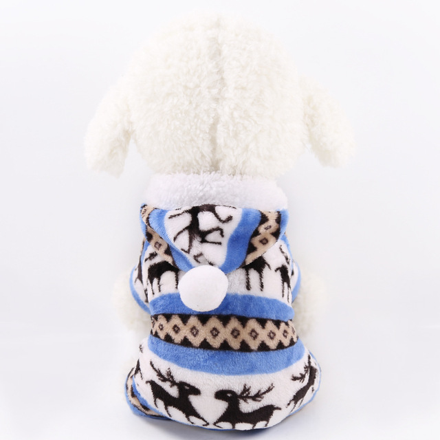 Hokerbat polarowe ubranie dla psów Yorkshira i Chihuahua - mała peleryna - Wianko - 12