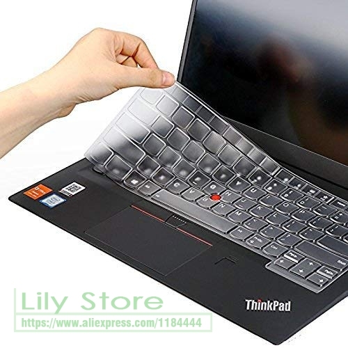Osłona klawiatury TPU ThinkPad X1 węgla T470 T470p L490 L480 L380 L390 E14 E480 E485 T480 T480S 14 Laptop - Wianko - 2