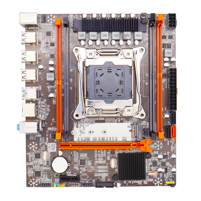 Płyta główna LGA 2011 V3 X99 SATA III M.2 NVME SSD USB 3.0 DDR4 Intel LGA2011-3 I7 Xeon E5 CPU - Placa Mae - Wianko - 11
