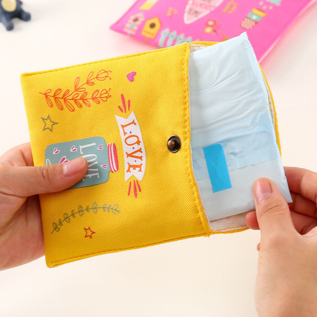 Torba na podpaski higieniczne dla dziewczynek z organizerem na monety, biżuterię i karty kredytowe - Wianko - 5
