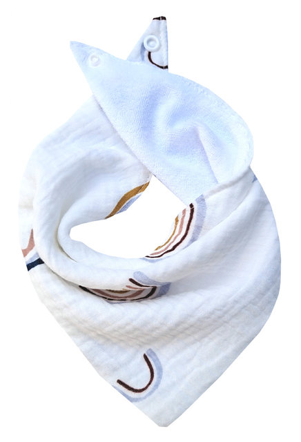 Miękki ręcznik śliniak muslinowy dla niemowląt, podwójnie chłonny, dla chłopców i dziewczynek - Wianko - 11
