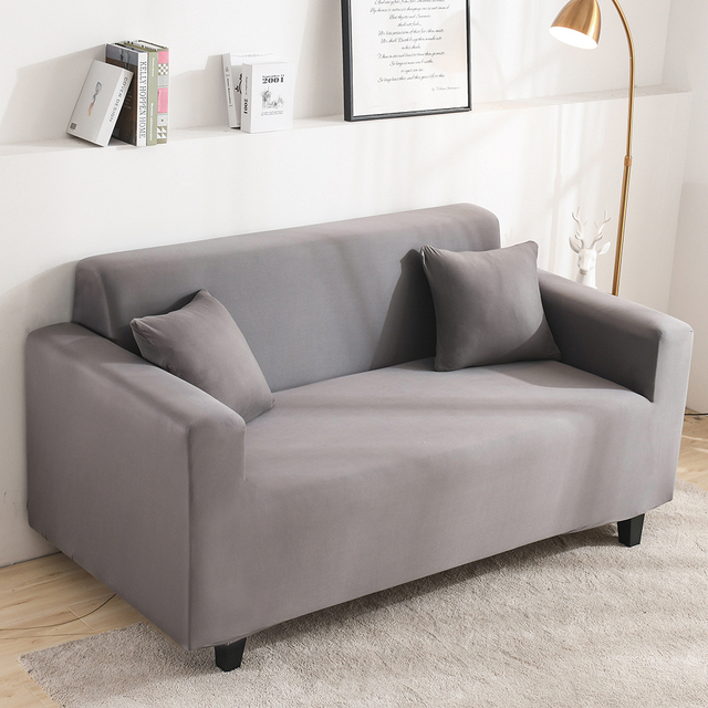 Elastyczna narzuta na sofę L-kształtną dostosowaną dla salonu, 1-4 osobowa, dwustronna, szczotkowana - Wianko - 6